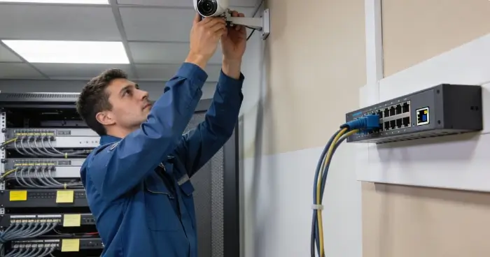 Cabeamento e PoE no CFTV: Guia para Empresas